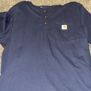 Carhartt shirt size L color blue